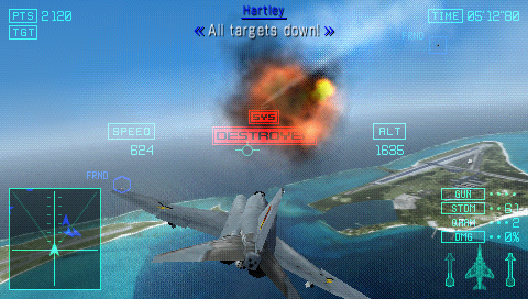 Ace Combat: Joint Assault screenshot 4 for PSP